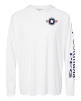 Amarillo Warbirds | Unisex PFG Terminal Tackle™ Hooded Long Sleeve T-Shirt